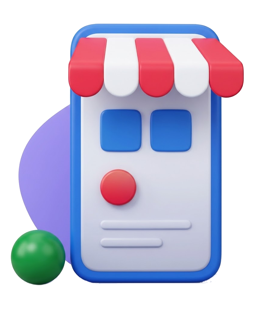 Sites para Negócios Ilustração 3D